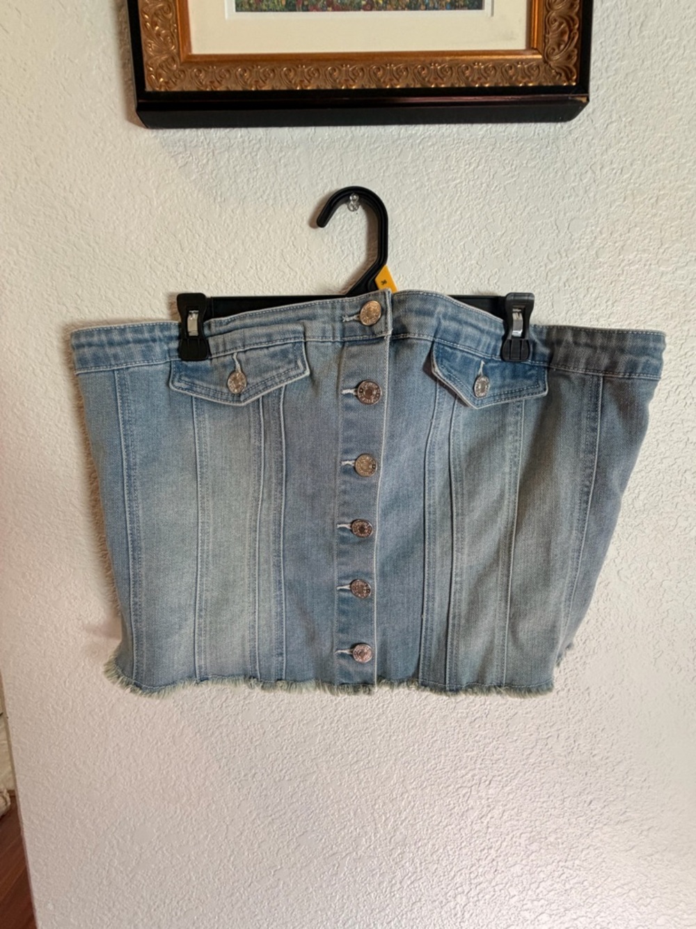 Forever 21 Light Blue Denim Skirt